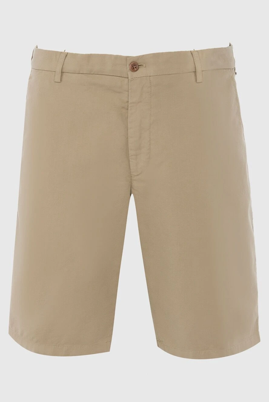 Loro Piana man beige cotton and elastane shorts for men купить с ценами и фото 167993 - photo 1