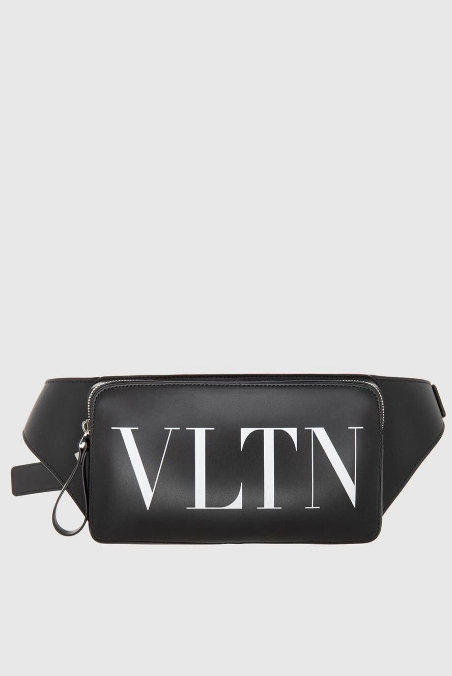 Valentino man genuine leather belt bag black for men купить с ценами и фото 168141 - photo 1