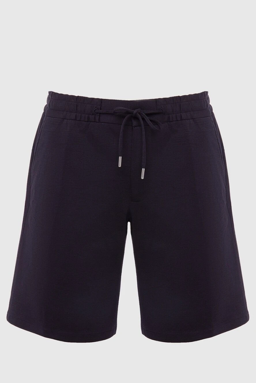 Cesare di Napoli men's classic shorts in dark blue
168216 - photo 1