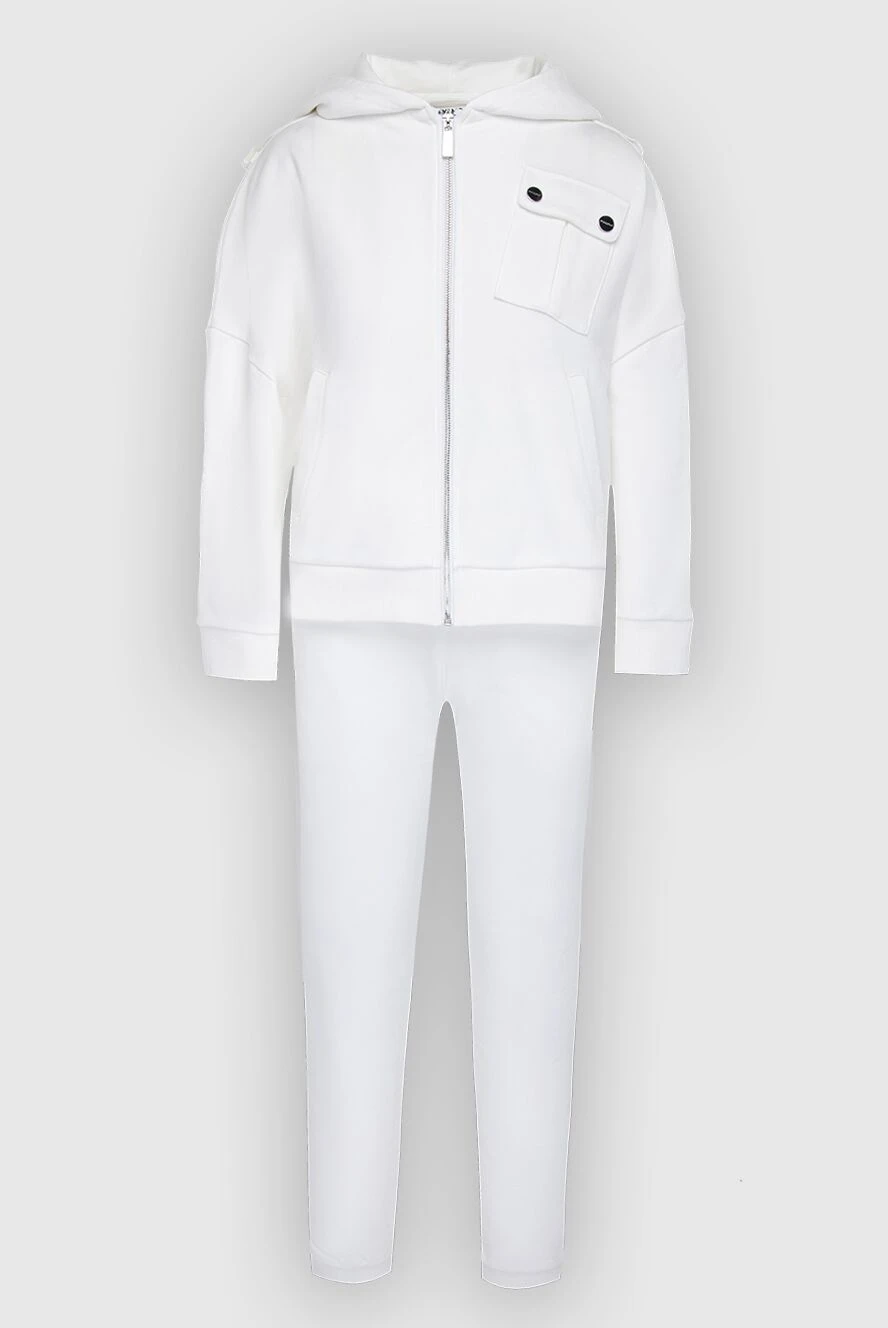 Max&Moi woman white women's walking suit made of cotton купить с ценами и фото 168248 - photo 1