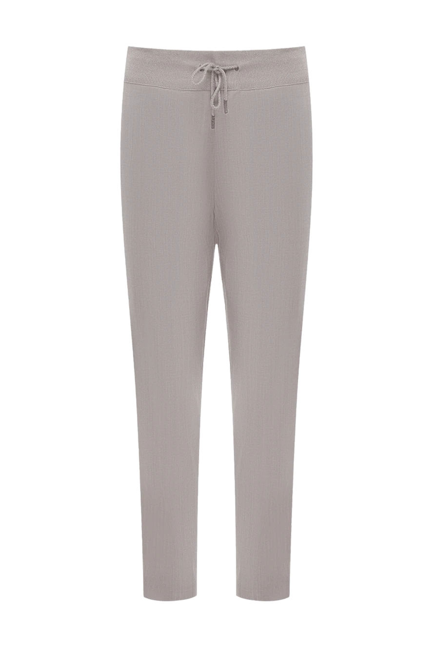 Panicale woman beige trousers for women купить с ценами и фото 168291 - photo 1