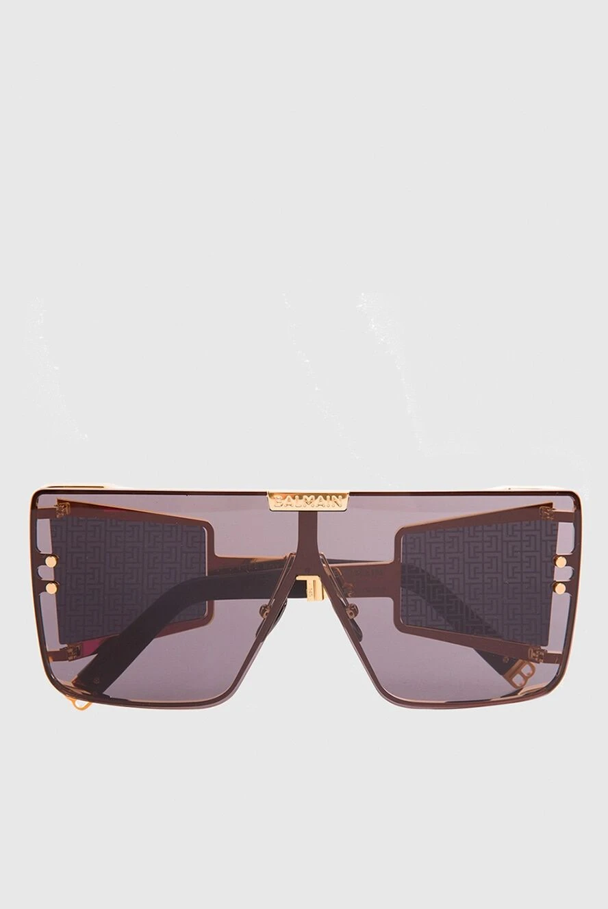 Balmain man brown metal glasses for men купить с ценами и фото 168309 - photo 1