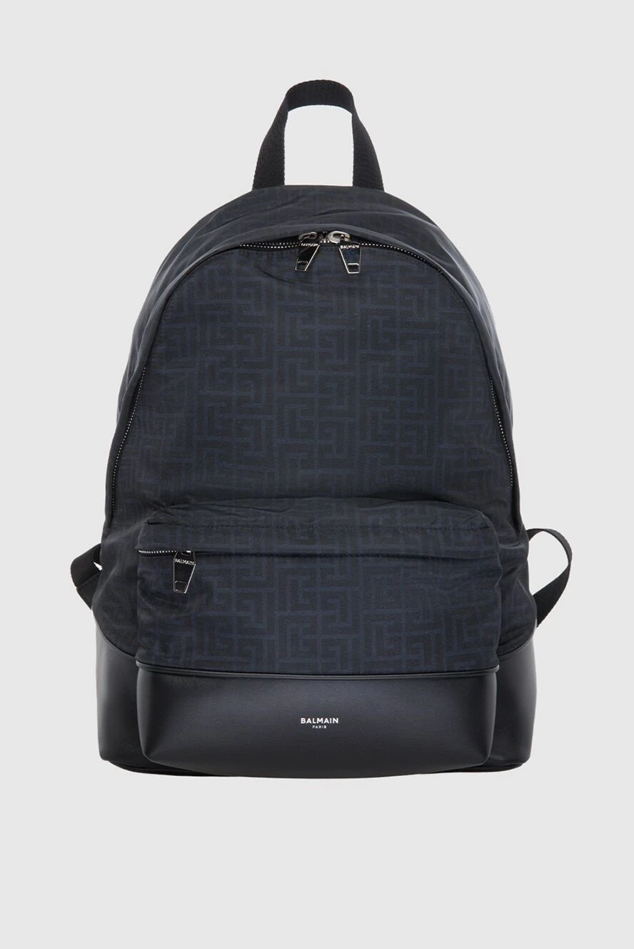 Balmain man polyamide backpack black for men купить с ценами и фото 168348 - photo 1