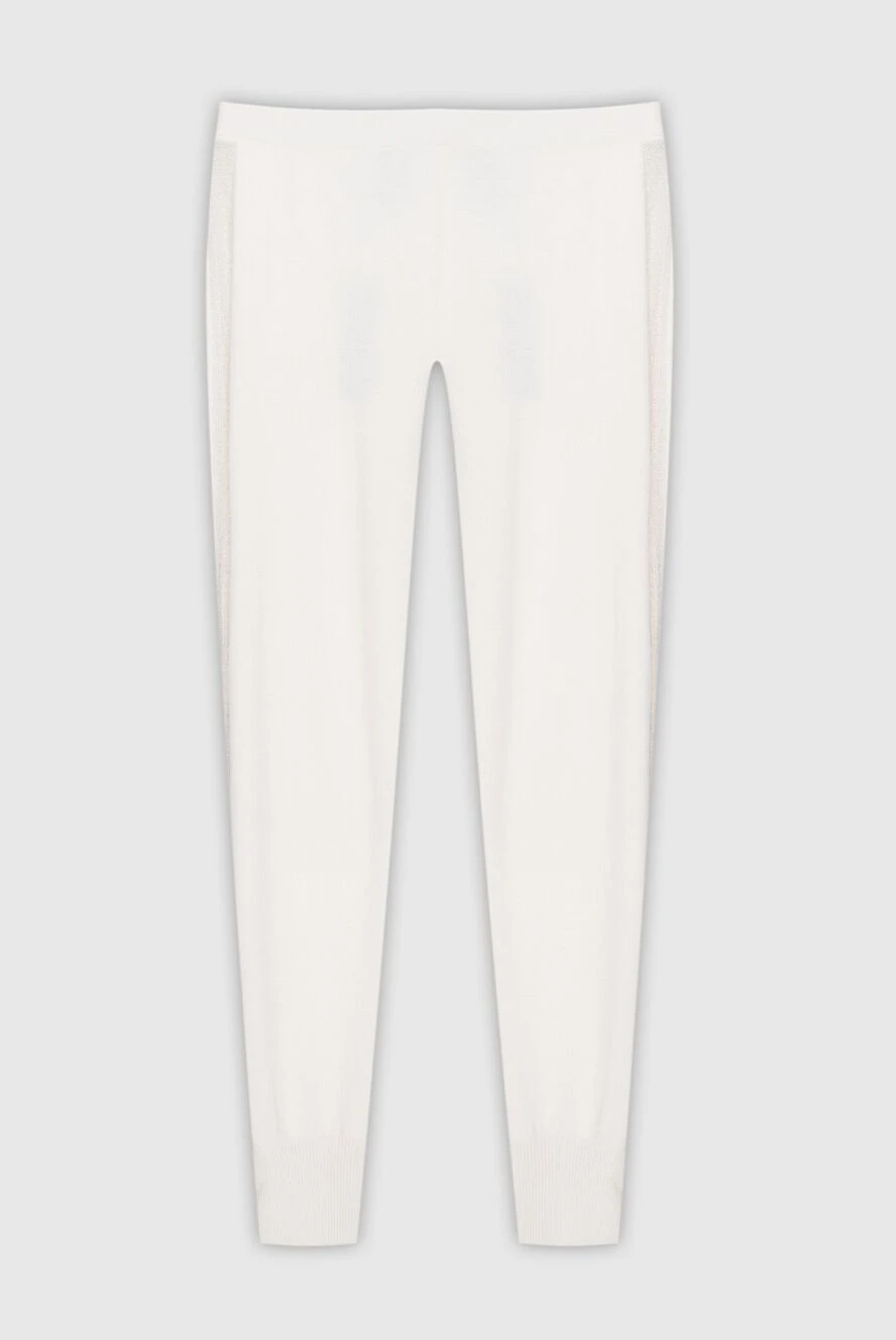 D.Exterior woman white trousers for women купить с ценами и фото 168438 - photo 1