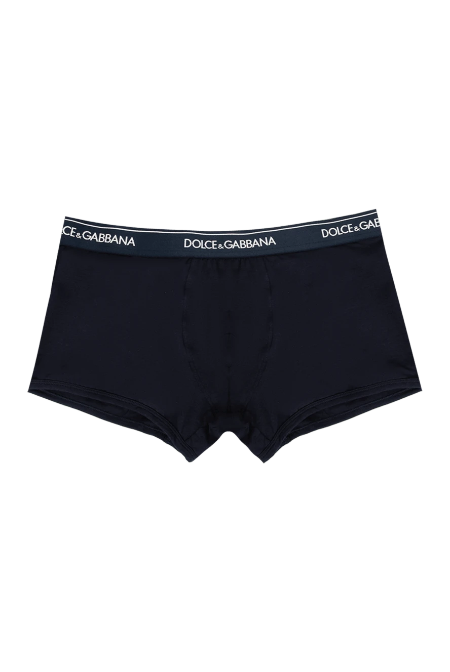 Dolce & Gabbana man black men's boxer briefs made of cotton and elastane купить с ценами и фото 168463 - photo 1