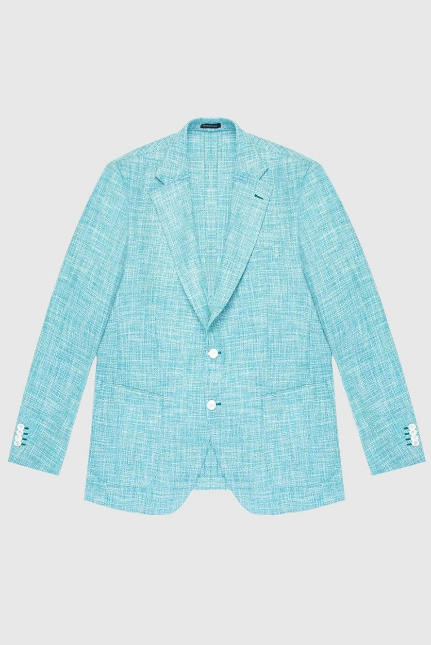 Sartoria Latorre man men's blue jacket купить с ценами и фото 168520 - photo 1