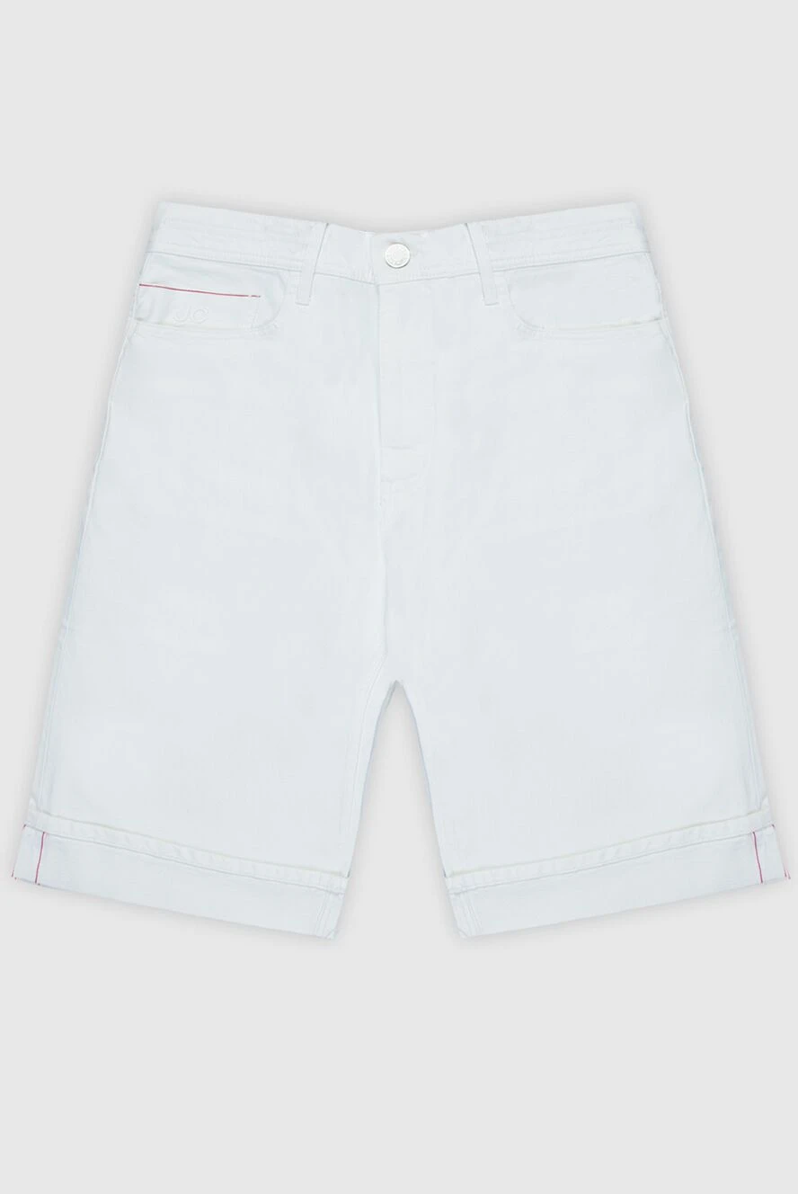 Jacob Cohen woman white cotton shorts for women купить с ценами и фото 168532 - photo 1