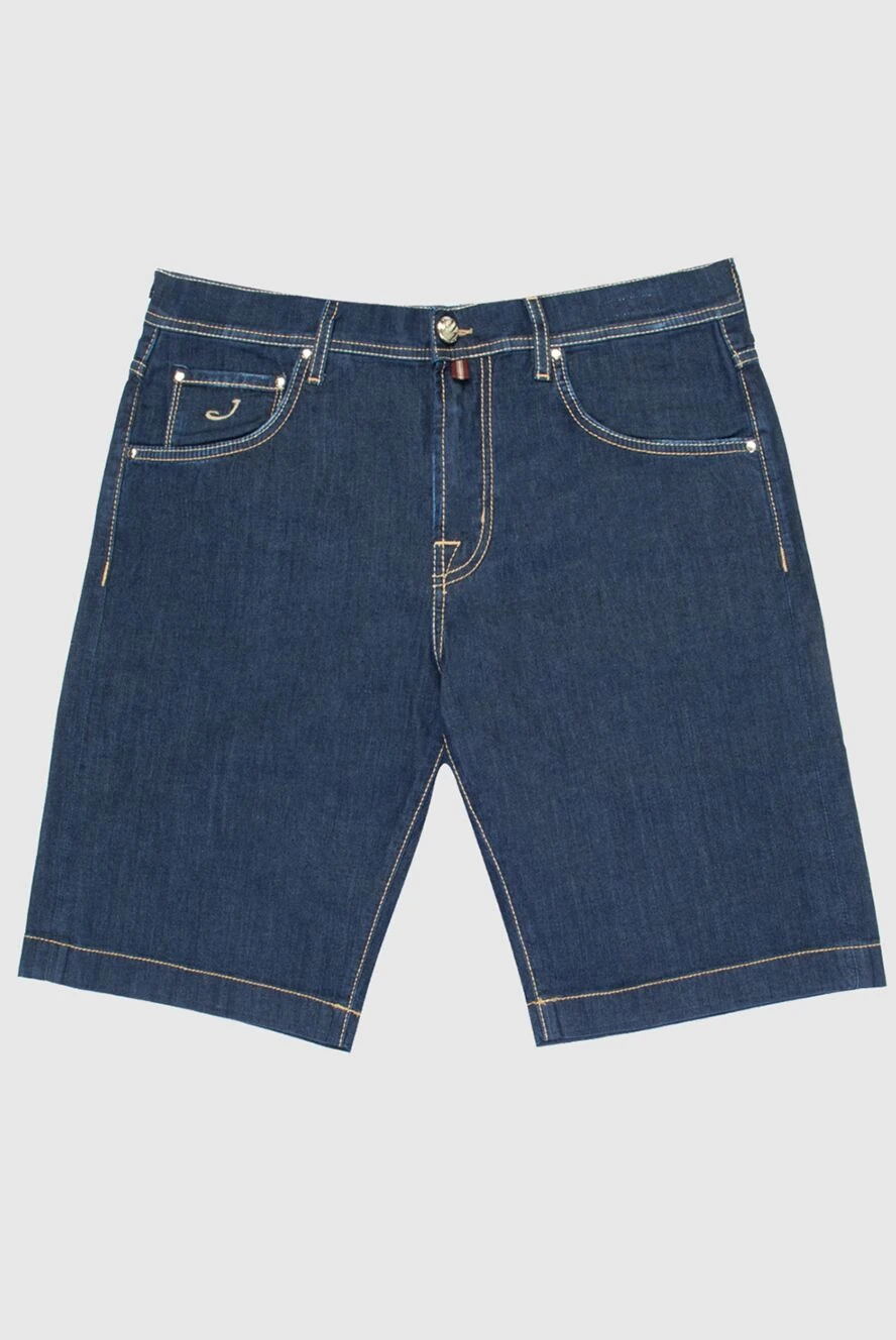 Jacob Cohen man shorts blue for men купить с ценами и фото 168534 - photo 1