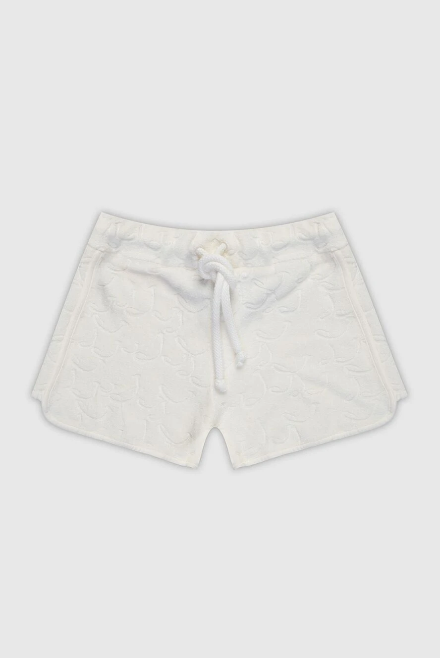 Jacob Cohen woman white cotton shorts for women купить с ценами и фото 168537 - photo 1