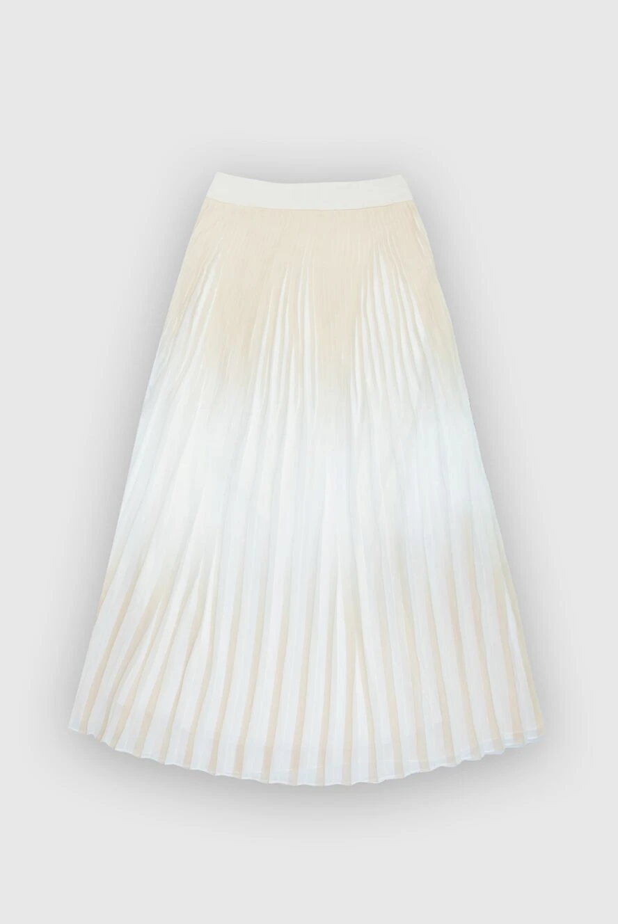 Peserico woman beige polyester skirt for women купить с ценами и фото 168648 - photo 1