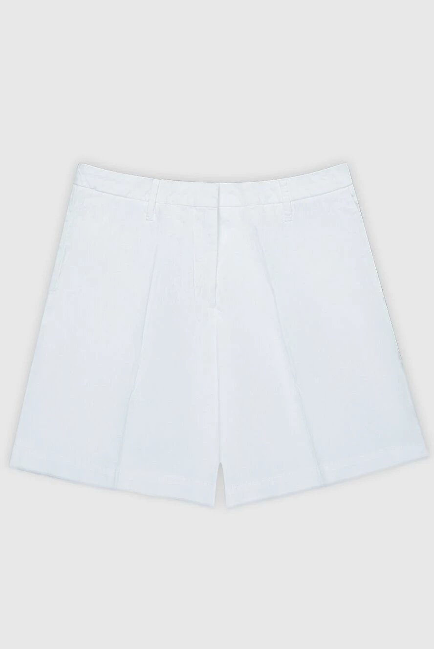 Jacob Cohen woman white cotton shorts for women купить с ценами и фото 168706 - photo 1