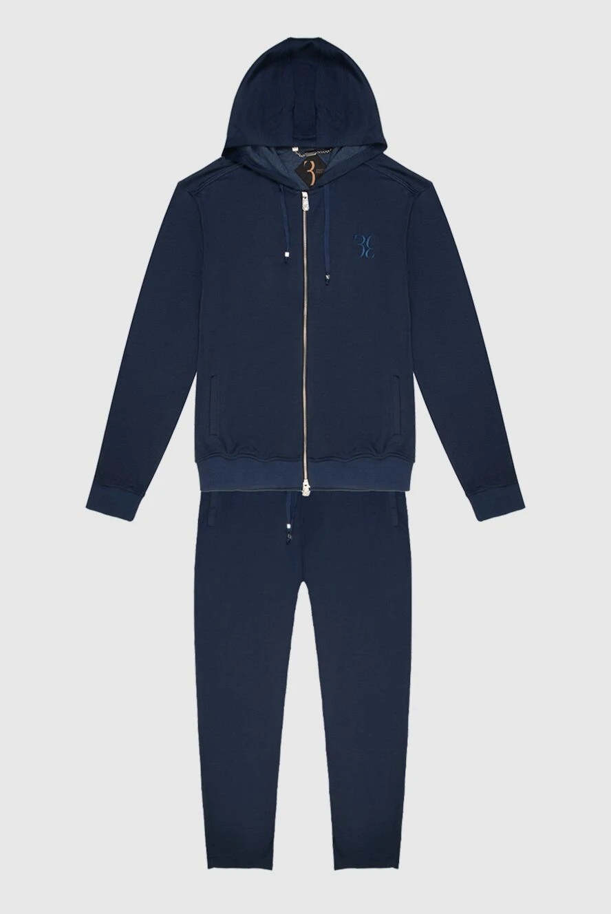 Billionaire man men's silk sports suit blue купить с ценами и фото 168733 - photo 1