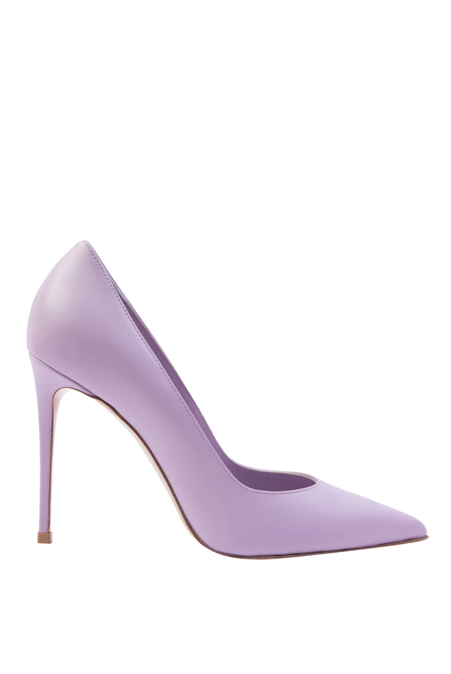 Le Silla woman purple leather shoes for women купить с ценами и фото 168738 - photo 1