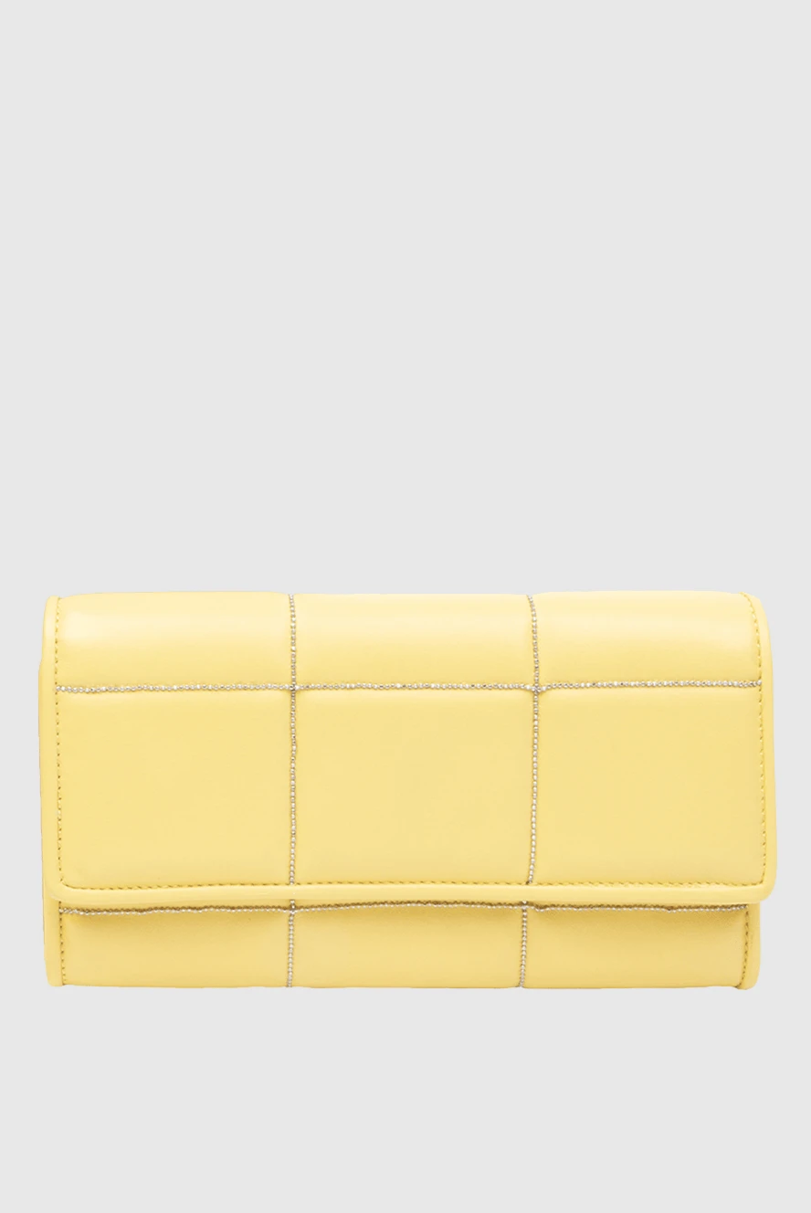 Fabiana Filippi woman yellow leather wallet for women купить с ценами и фото 168768 - photo 1