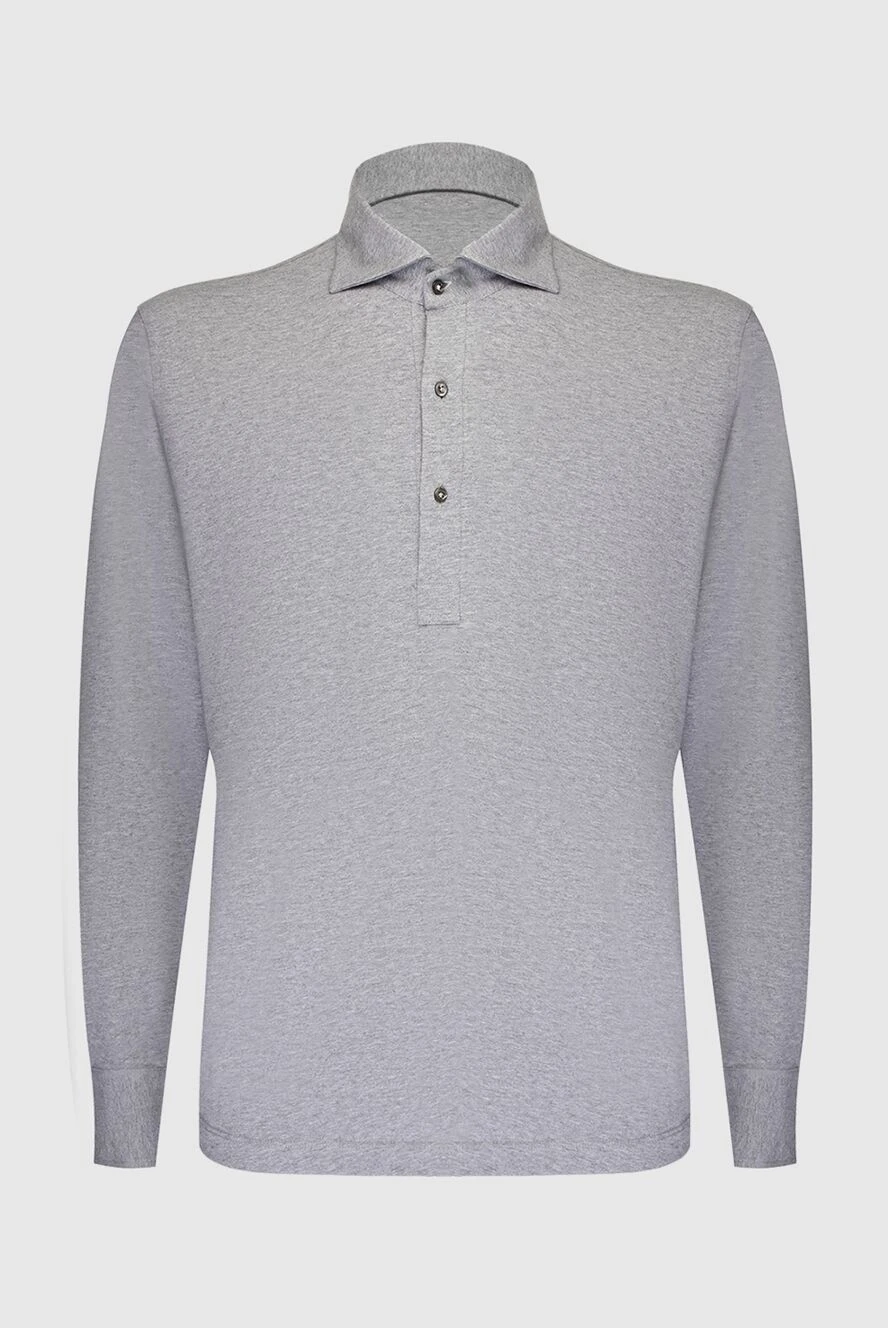 Brunello Cucinelli ерлерге арналған сұр мақта көйлек 168870 - фото 1