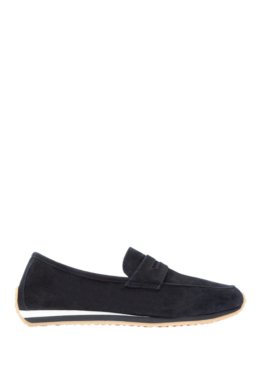 Andrea Ventura man black suede drivers for men купить с ценами и фото 168988 - photo 1