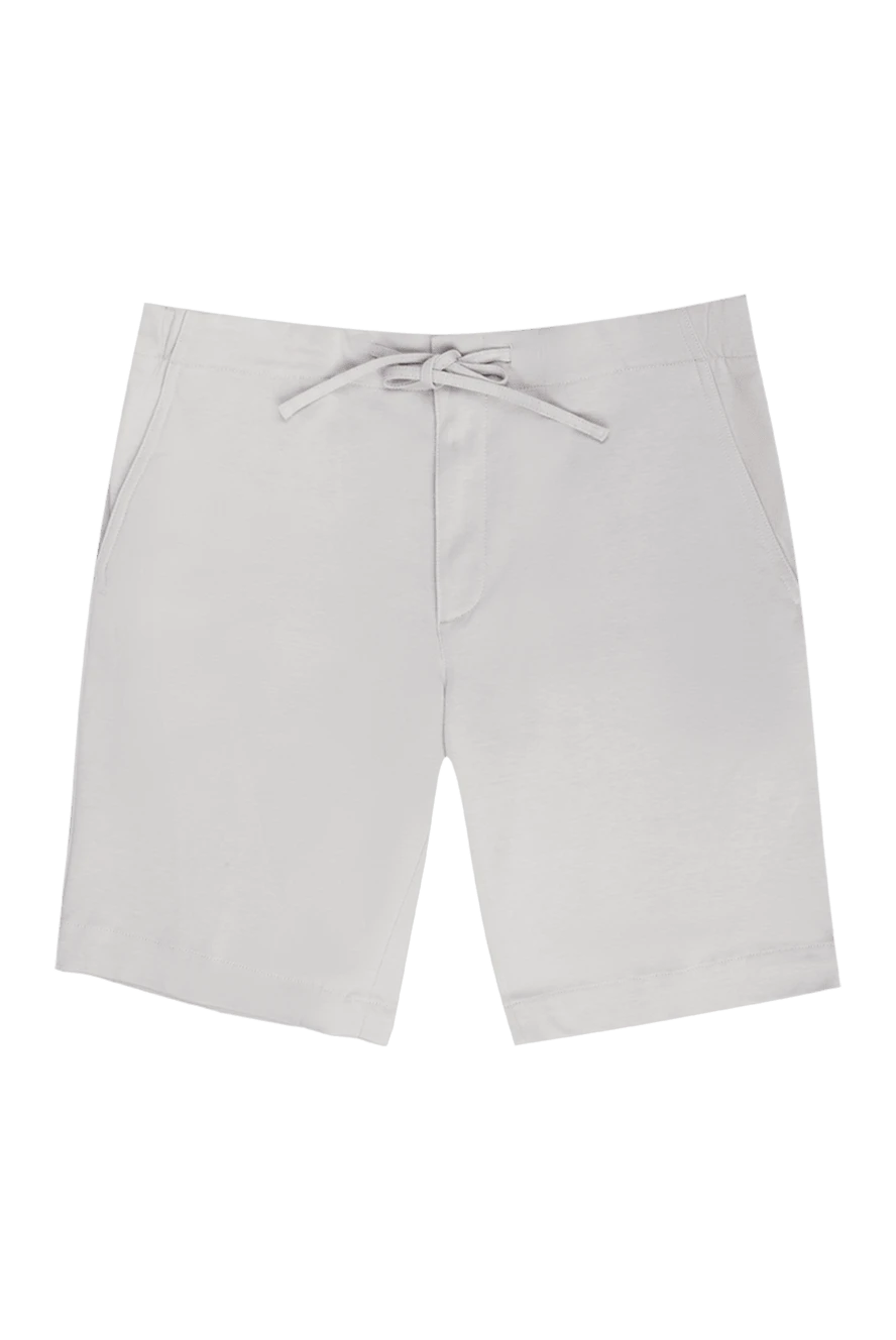 Loro Piana man white cotton shorts for men купить с ценами и фото 169180 - photo 1