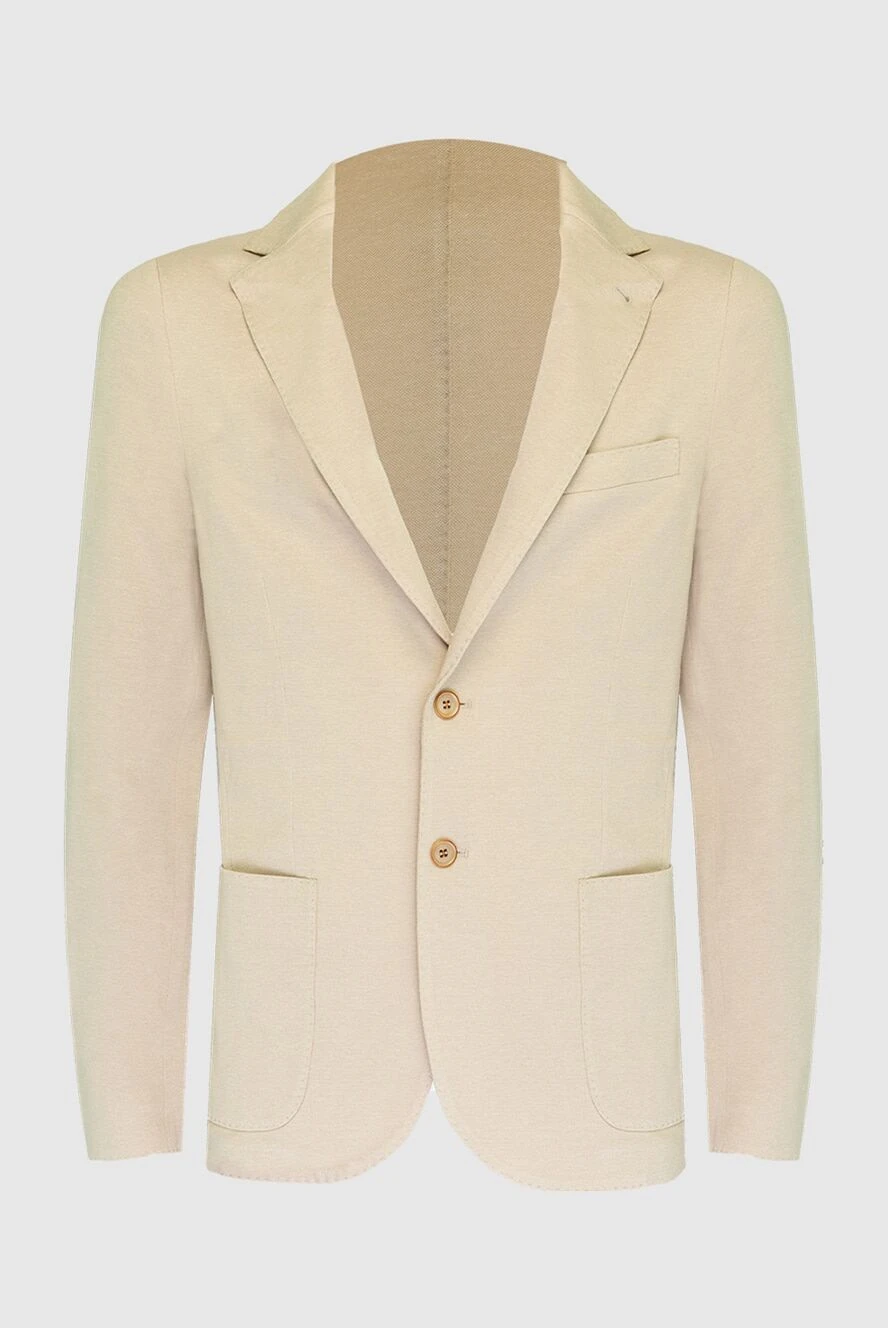 Loro Piana man beige jacket for men купить с ценами и фото 169183 - photo 1