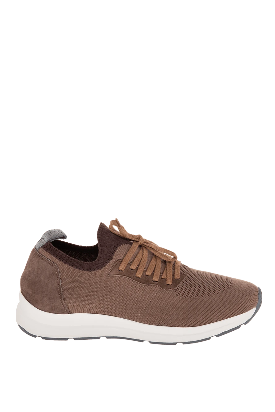 Andrea Ventura man brown suede sneakers for men купить с ценами и фото 169541 - photo 1