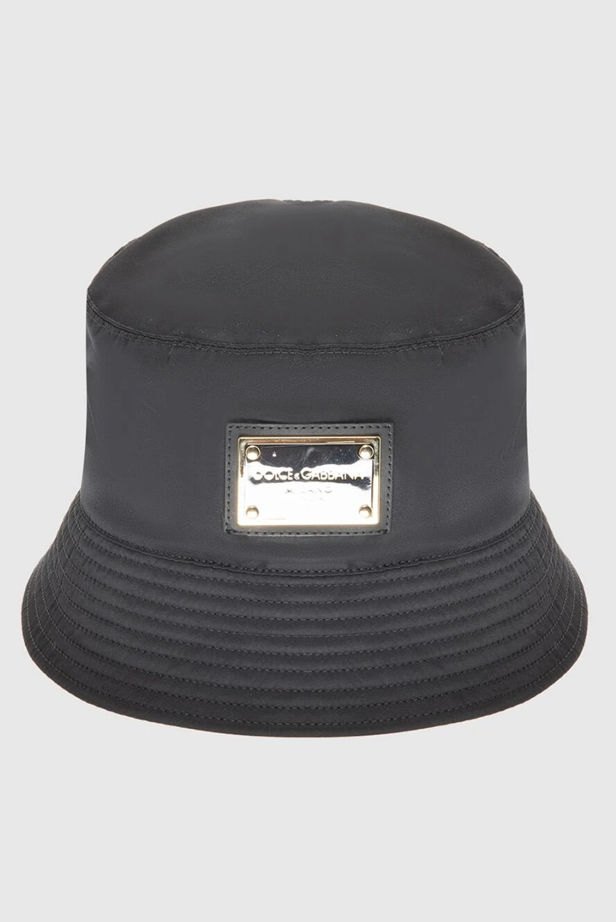 Dolce & Gabbana man bucket hat made of polyamide black for men купить с ценами и фото 169588 - photo 1