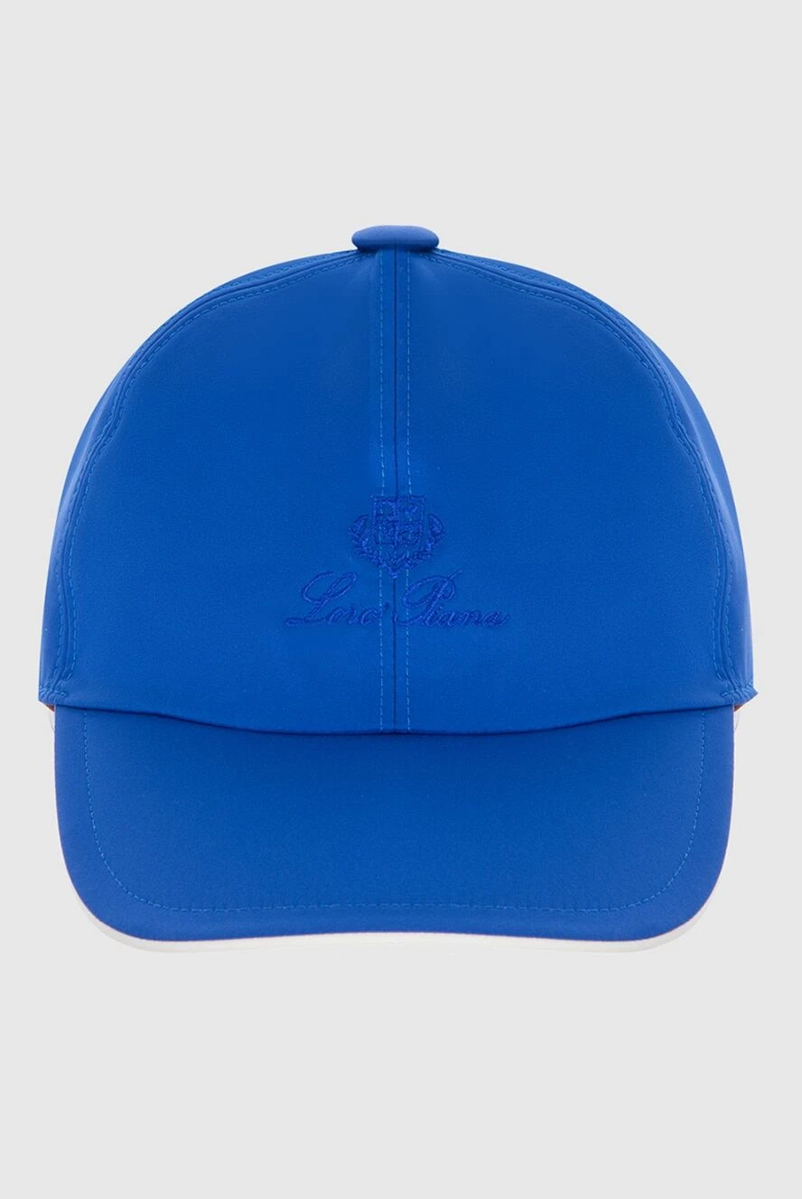 Loro Piana man blue polyester cap for men купить с ценами и фото 169669 - photo 1