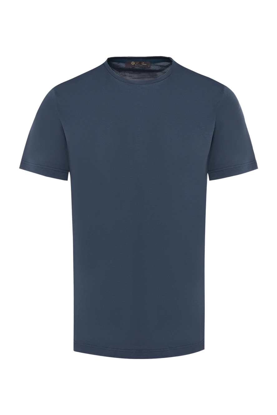 Loro Piana men's t-shirt in muted turquoise blue
169692 - photo 1