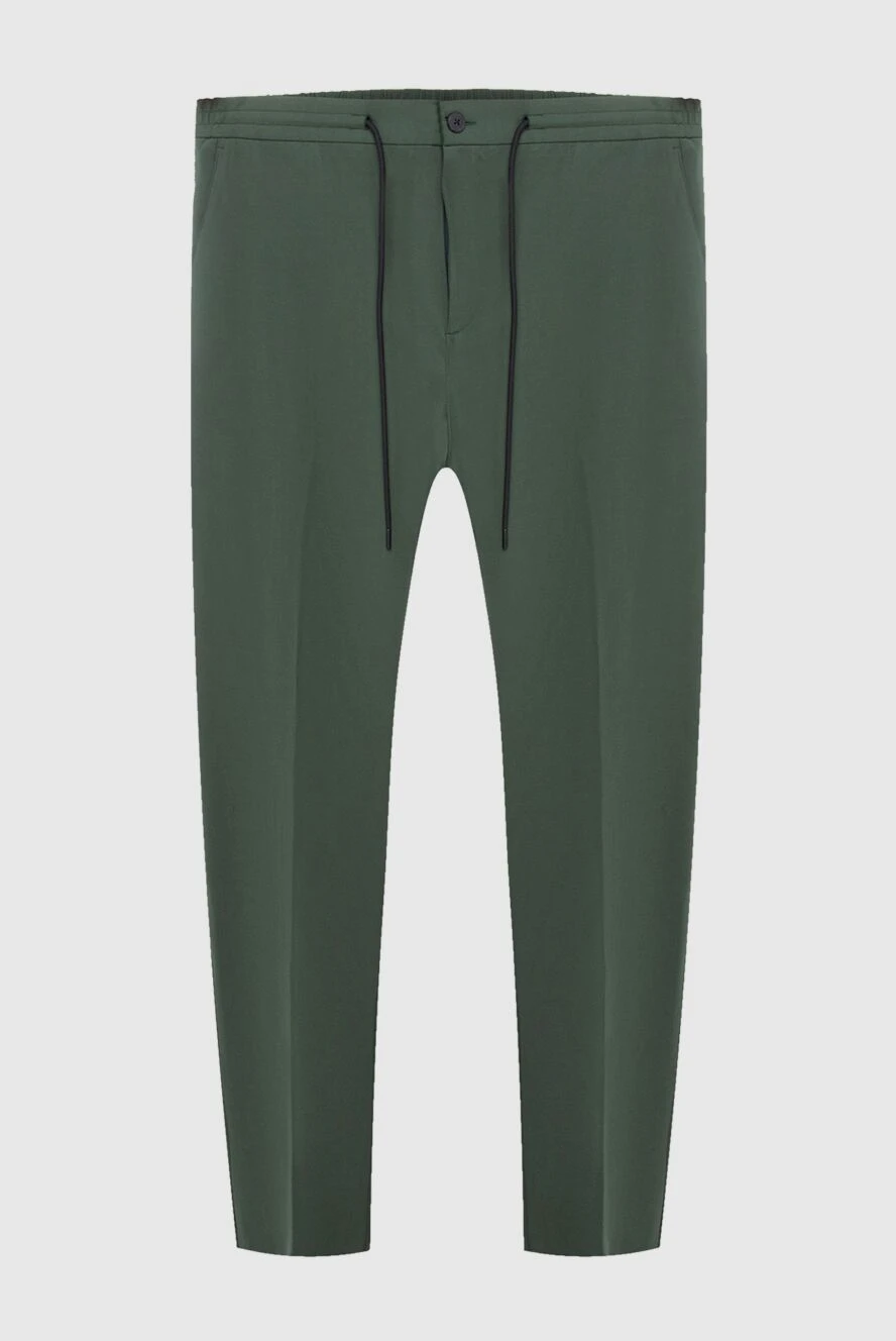 Tombolini man men's green polyamide and elastane trousers купить с ценами и фото 169819 - photo 1