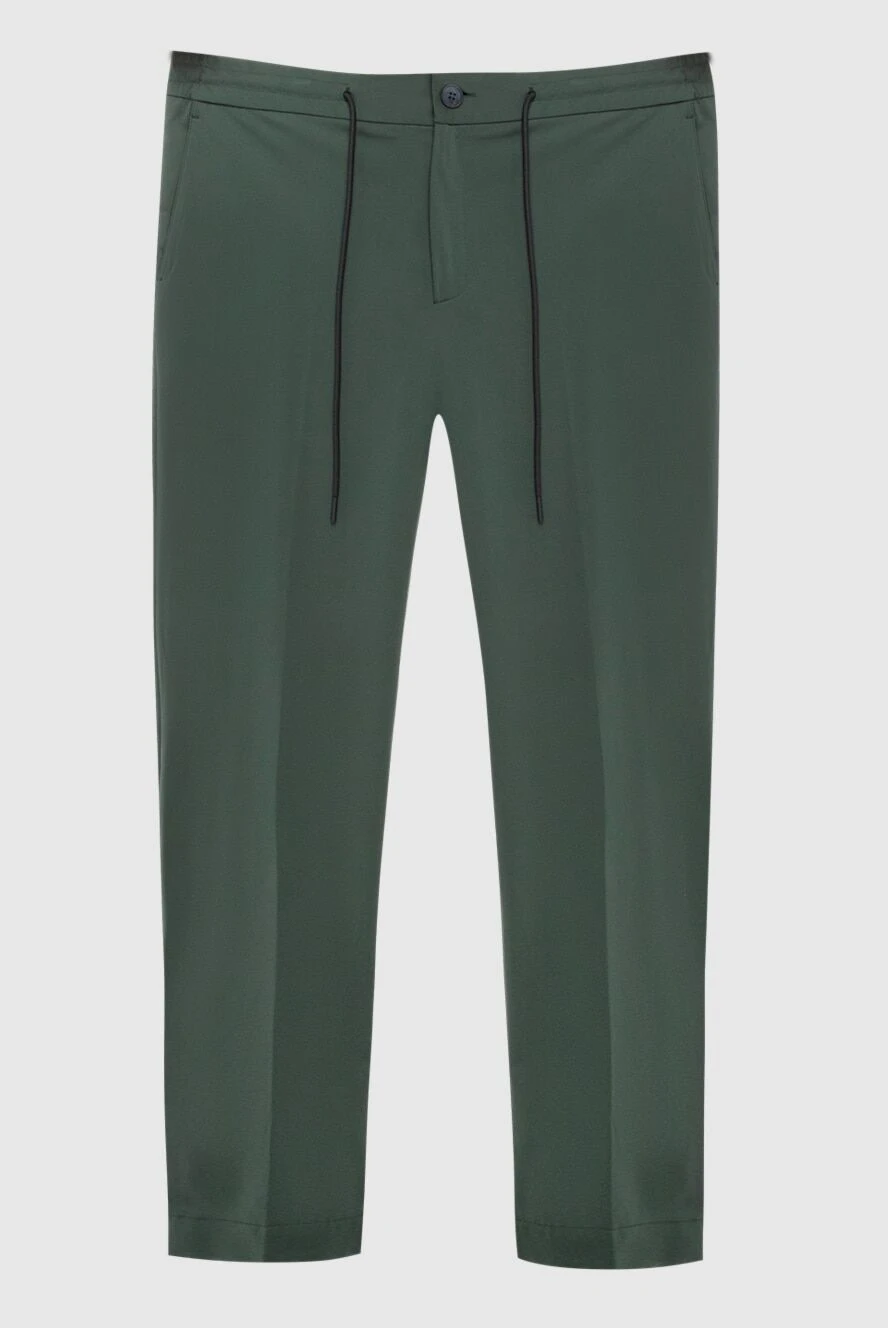 Tombolini man men's green polyamide and elastane trousers купить с ценами и фото 169820 - photo 1