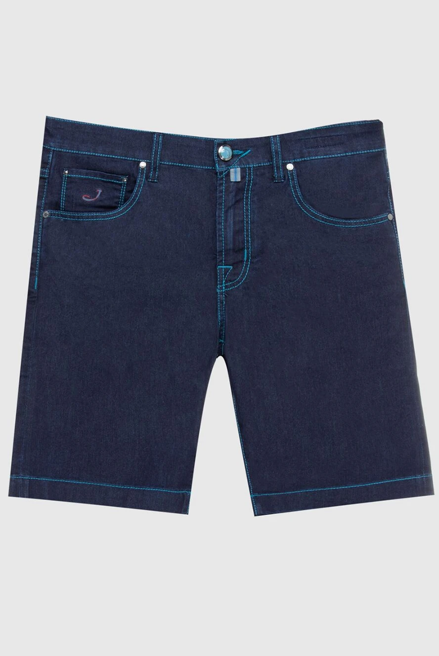 Jacob Cohen man shorts blue for men купить с ценами и фото 169864 - photo 1