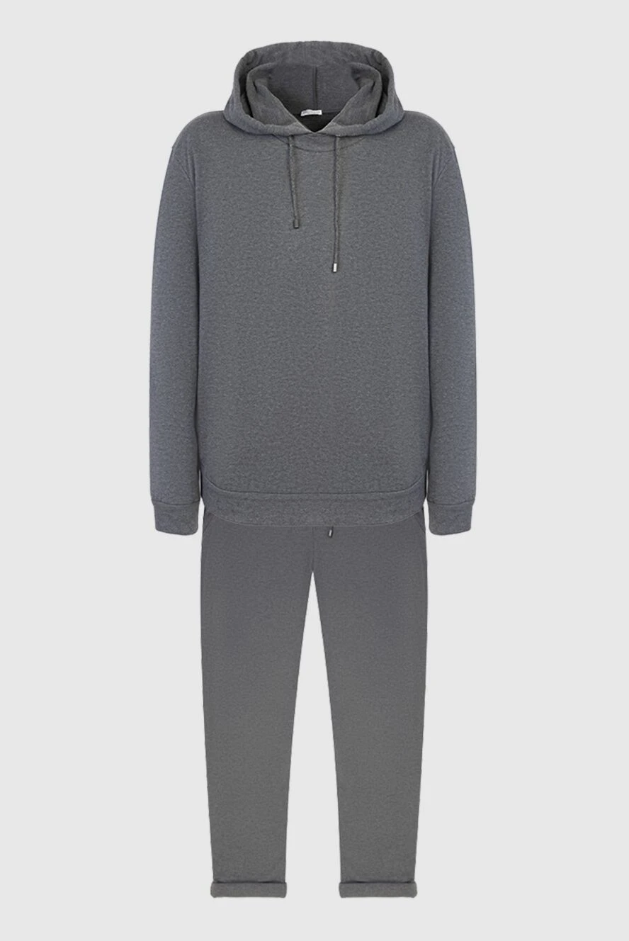 Brunello Cucinelli трикотажный костюм из хлопка темно-серого оттенка
169919 - фото 1