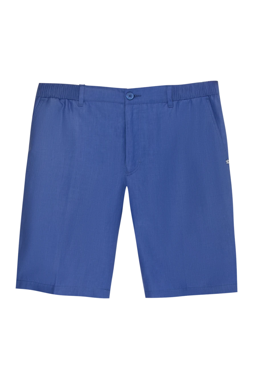 Stefano Ricci premium linen shorts with a combined waistband 170023 - photo 1
