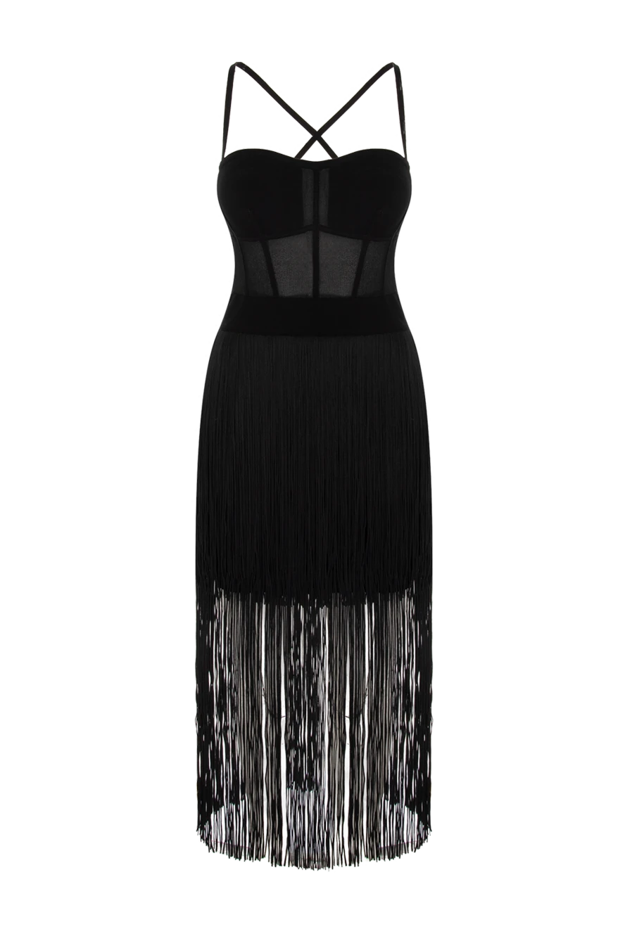 Herve Leger woman black nylon and polyester dress for women купить с ценами и фото 170148 - photo 1