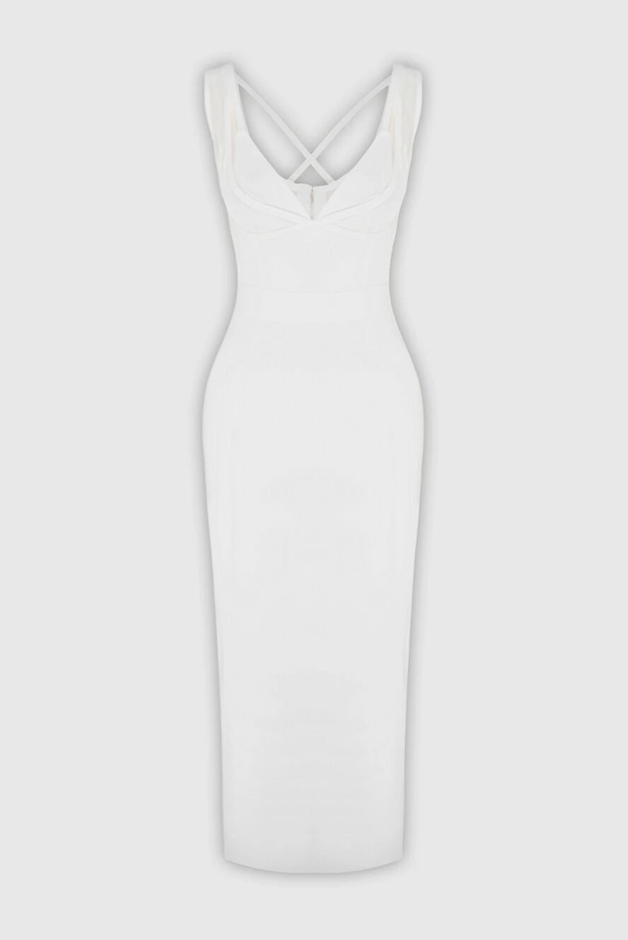 Herve Leger woman white dress for women купить с ценами и фото 170158 - photo 1