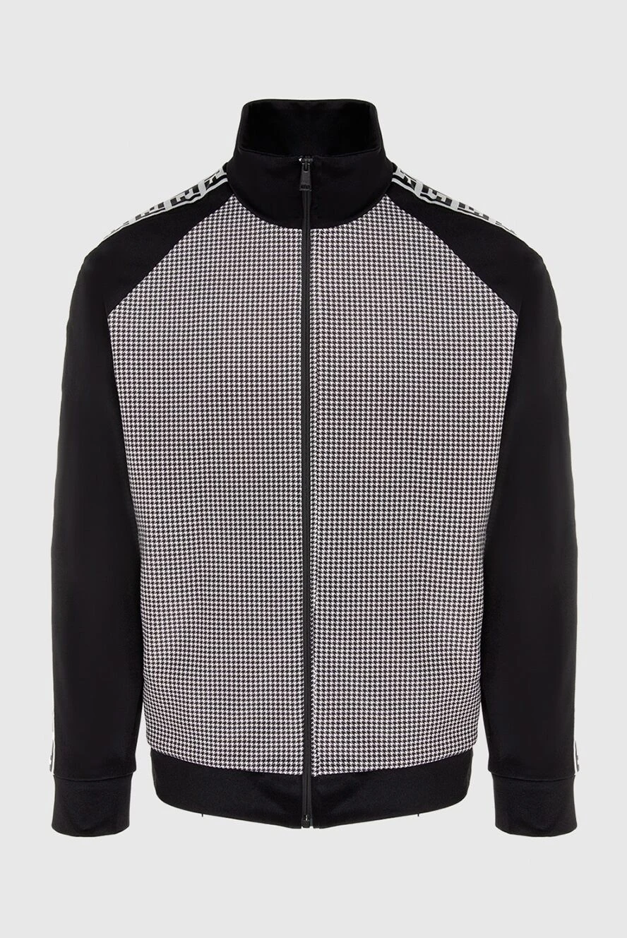 Fendi man sports jacket made of polyester cotton black for men купить с ценами и фото 170195 - photo 1