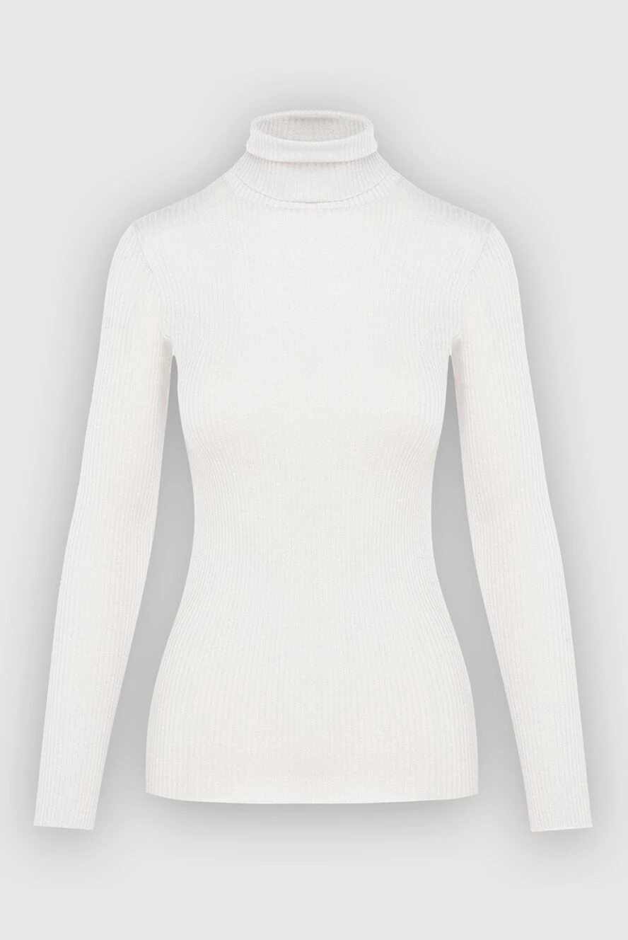 Brunello Cucinelli гольф белый женский 170310 - фото 1