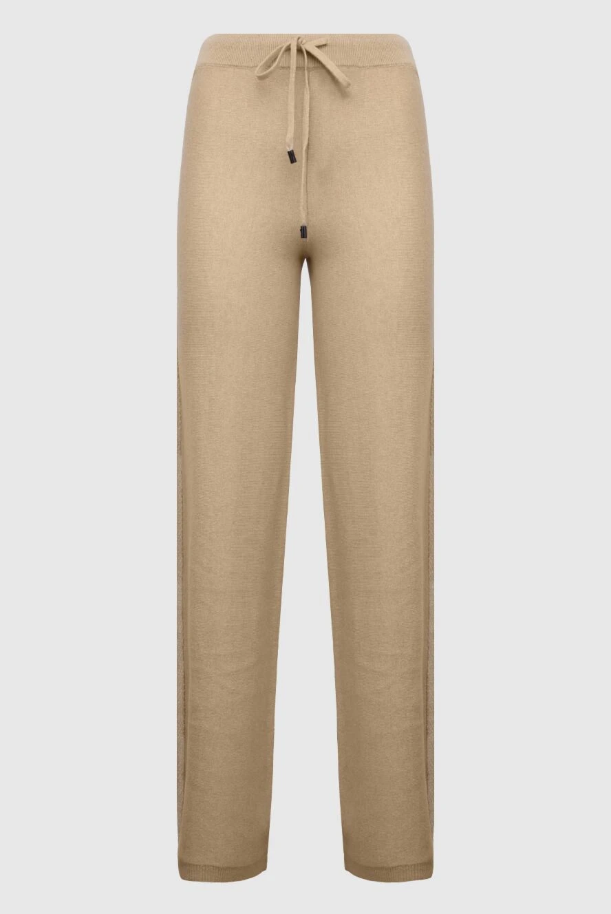 Peserico woman beige trousers for women купить с ценами и фото 170343 - photo 1