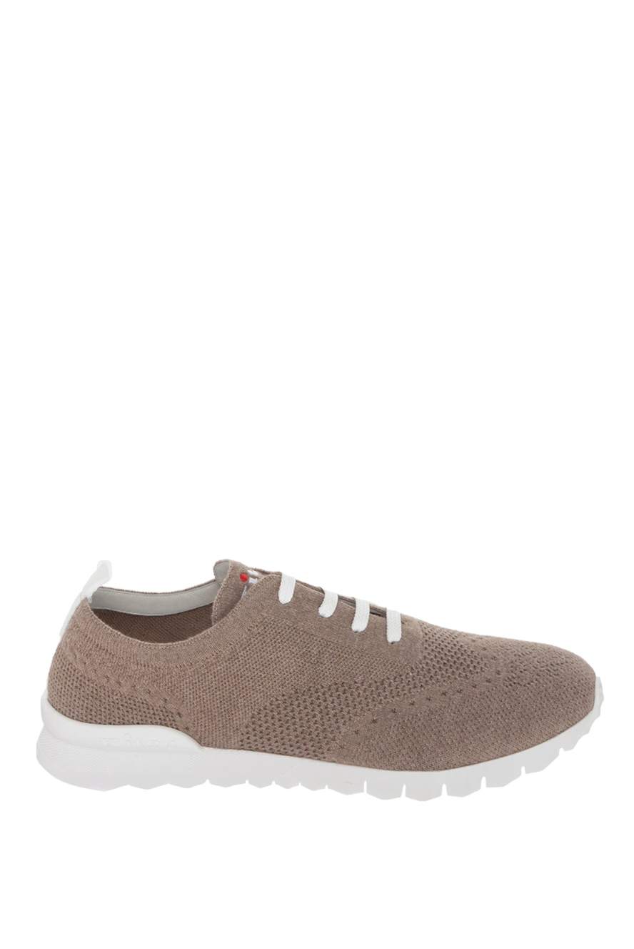 Kiton man beige cashmere sneakers for men купить с ценами и фото 170369 - photo 1