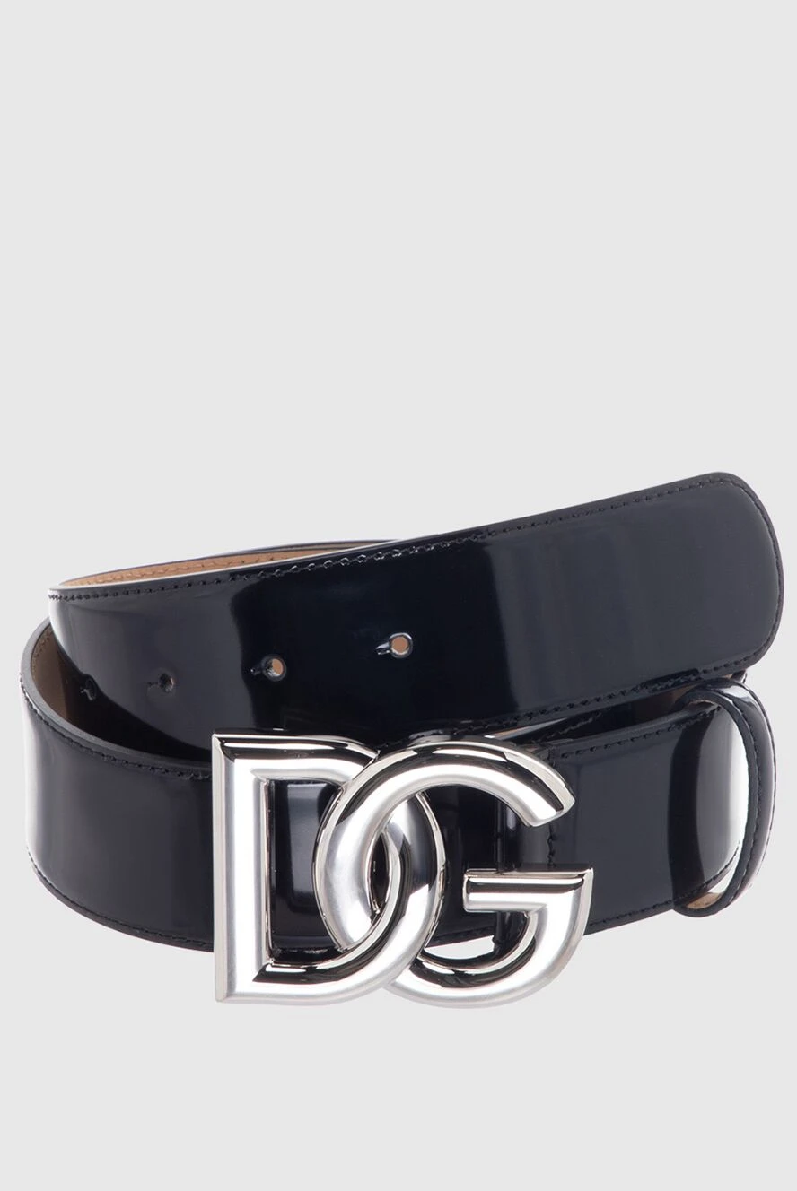 Dolce & Gabbana woman black leather belt for women купить с ценами и фото 170528 - photo 1