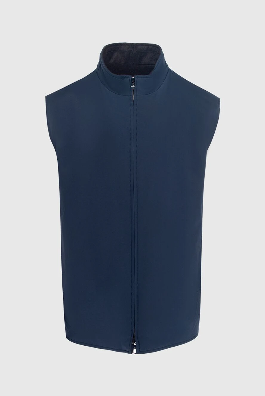 Loro Piana man blue polyamide vest for men купить с ценами и фото 170534 - photo 1