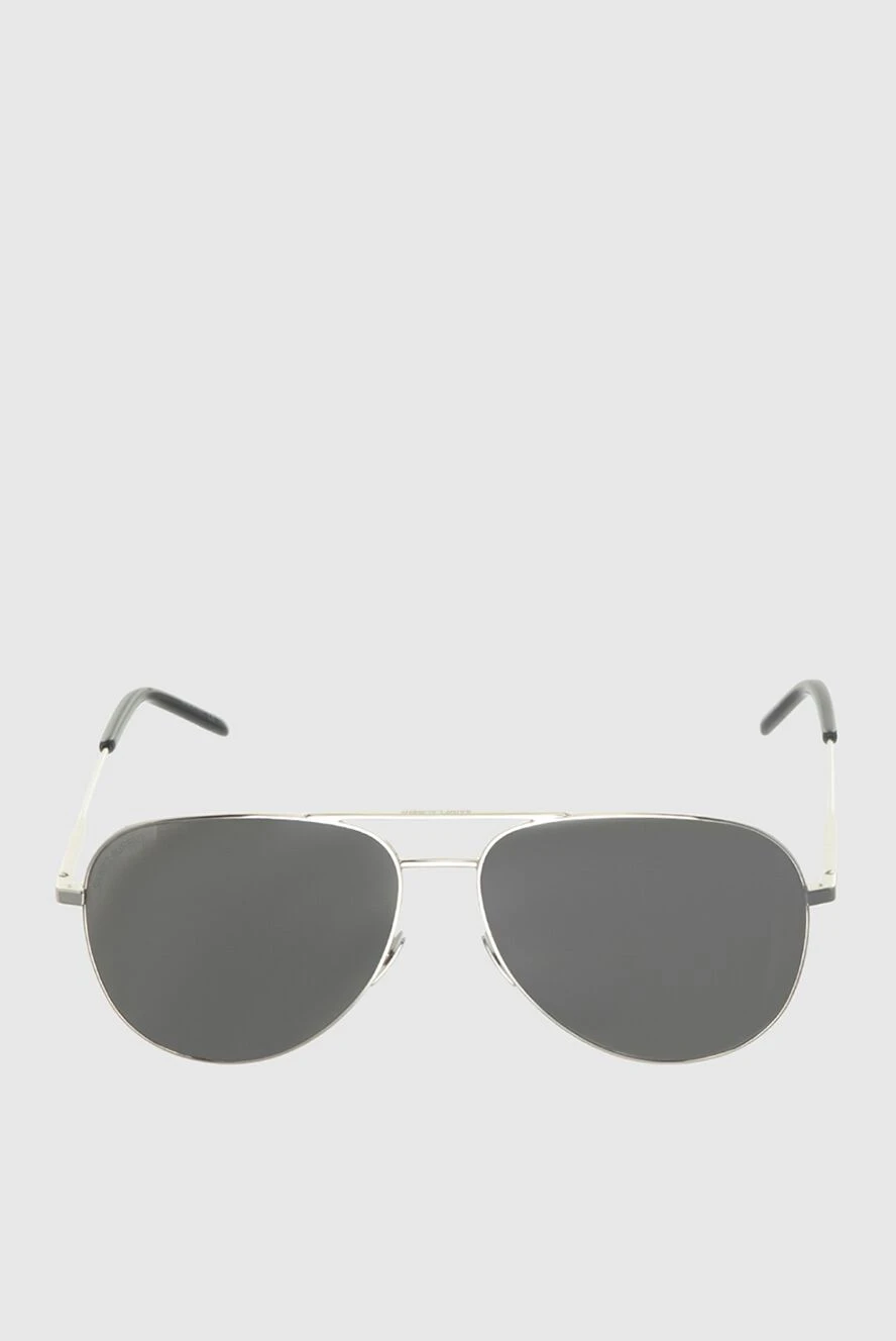 Saint Laurent woman gray plastic and metal glasses for women купить с ценами и фото 170611 - photo 1