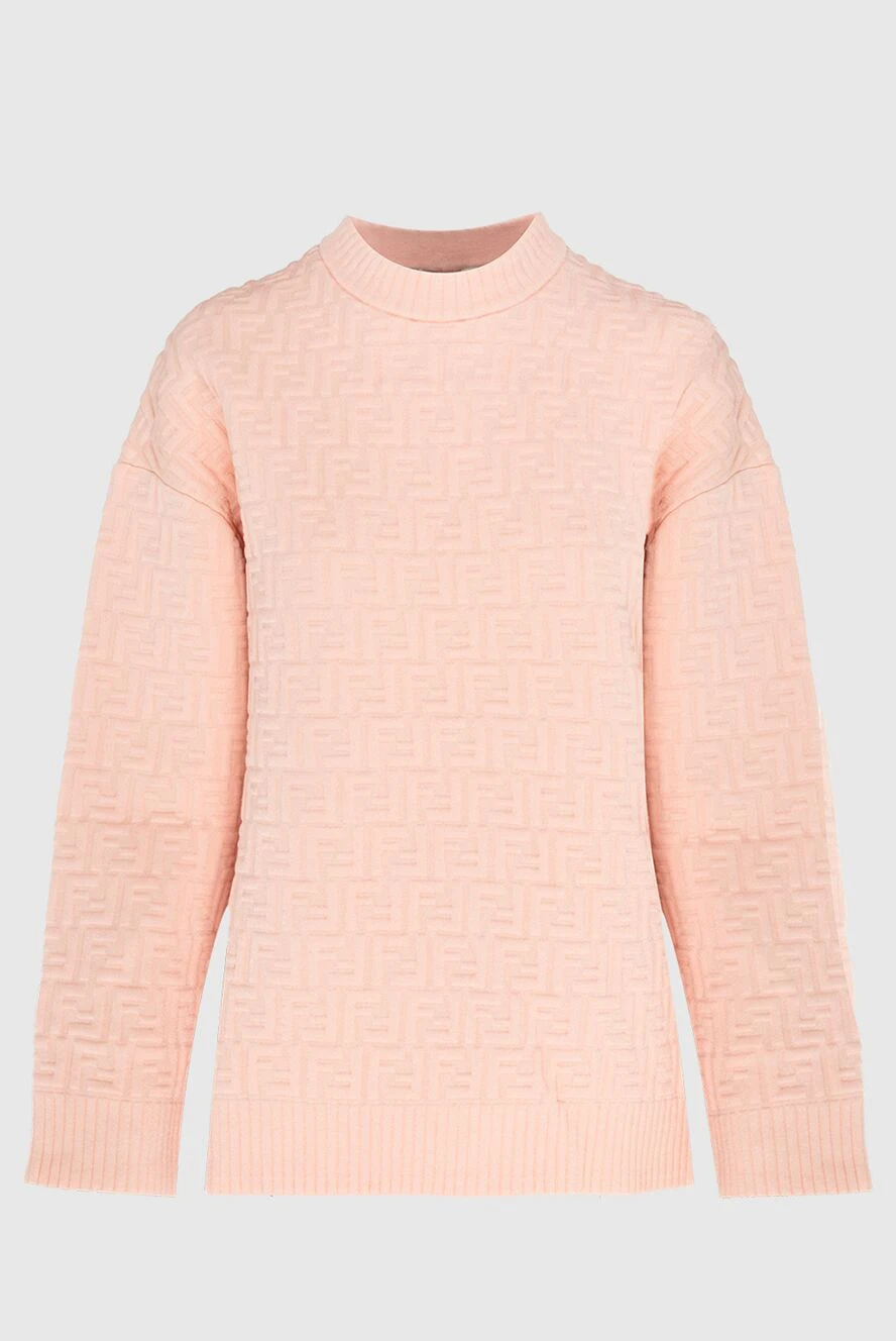 Fendi woman pink jumper for women купить с ценами и фото 170822 - photo 1