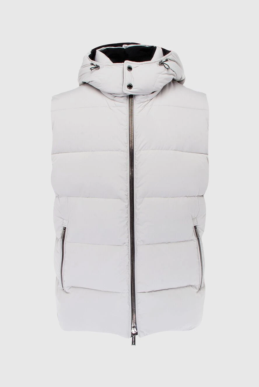 Moorer man white polyester vest for men купить с ценами и фото 170912 - photo 1