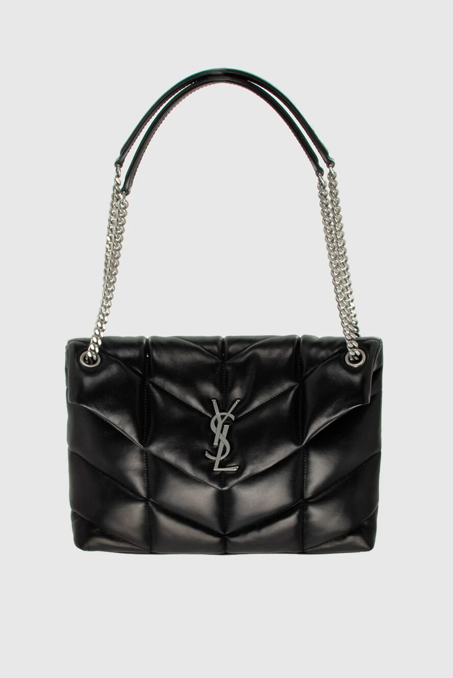 Saint Laurent woman black leather bag for women купить с ценами и фото 171137 - photo 1