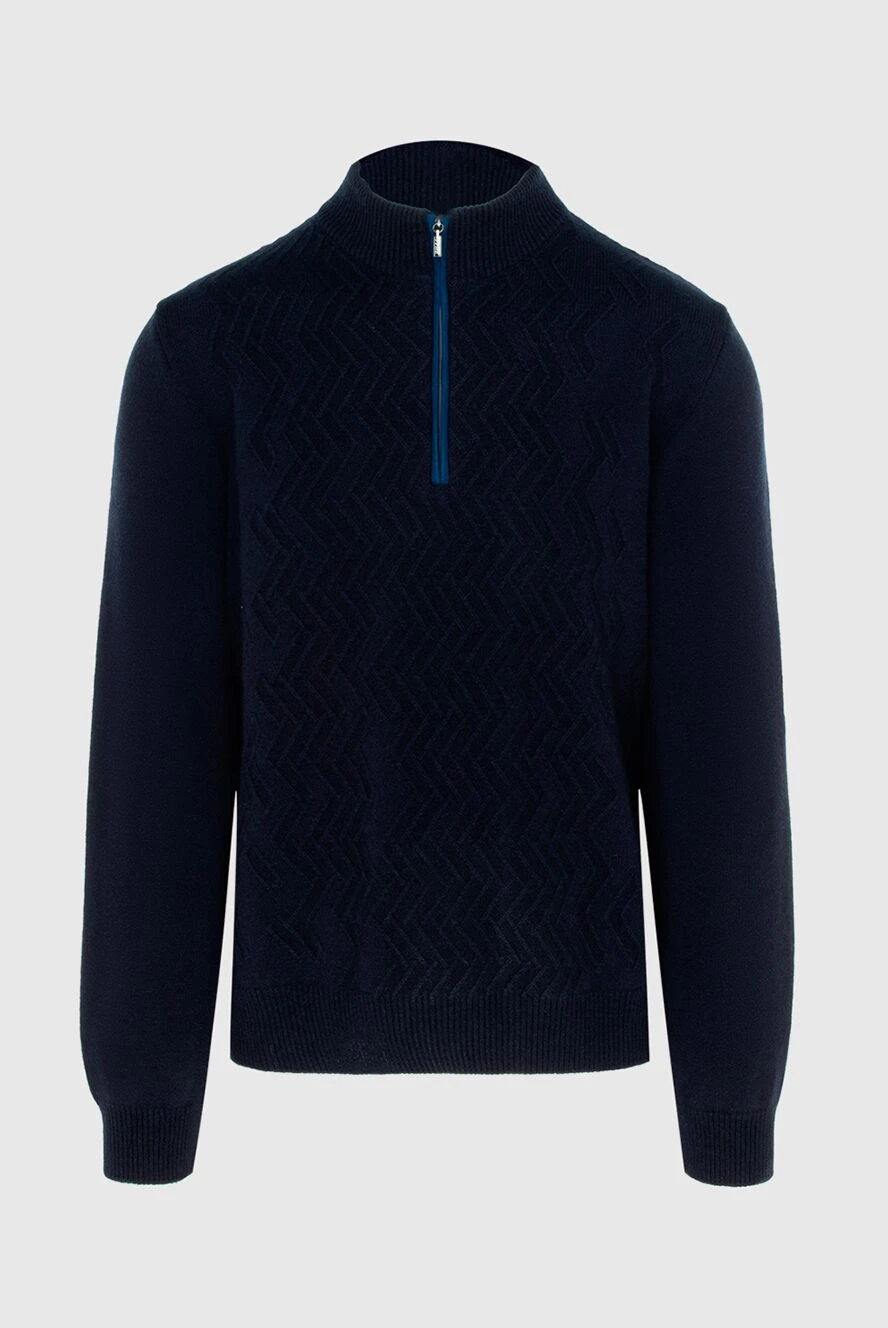 Zilli man troyer cashmere blue for men купить с ценами и фото 171166 - photo 1