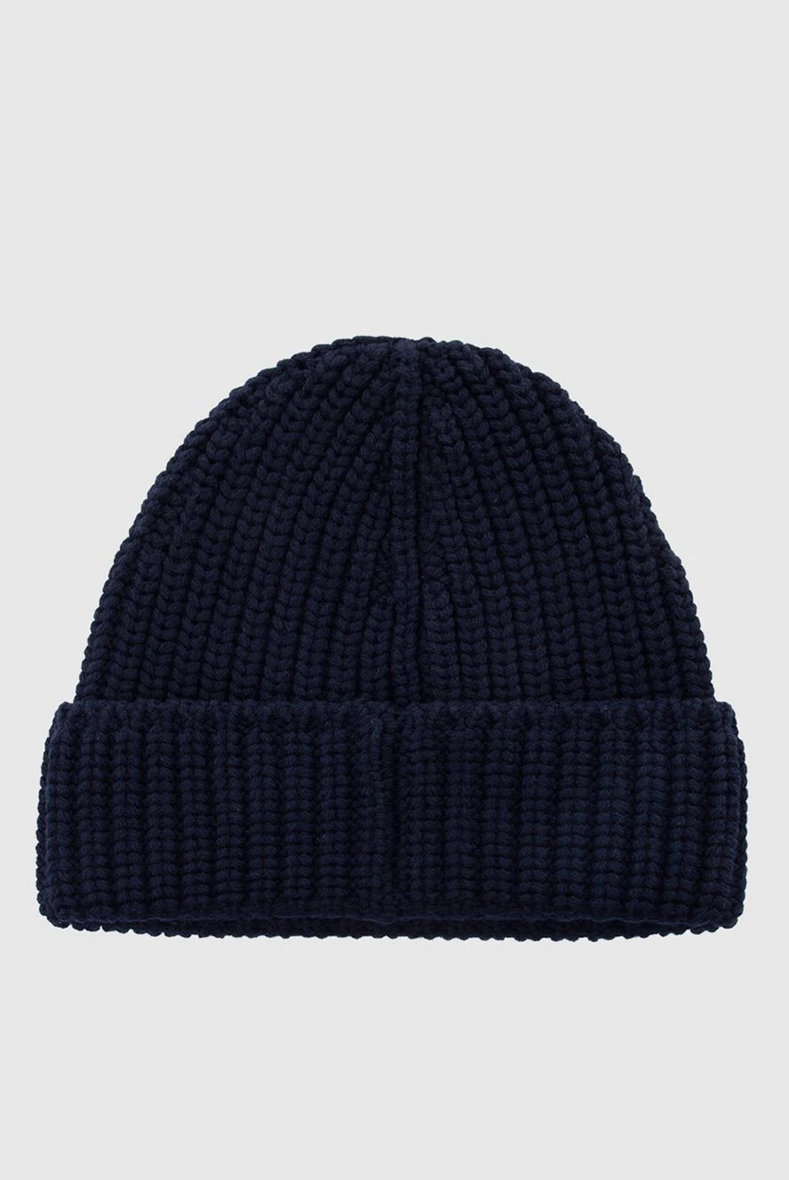 Gran Sasso man blue wool hat for men купить с ценами и фото 171287 - photo 1