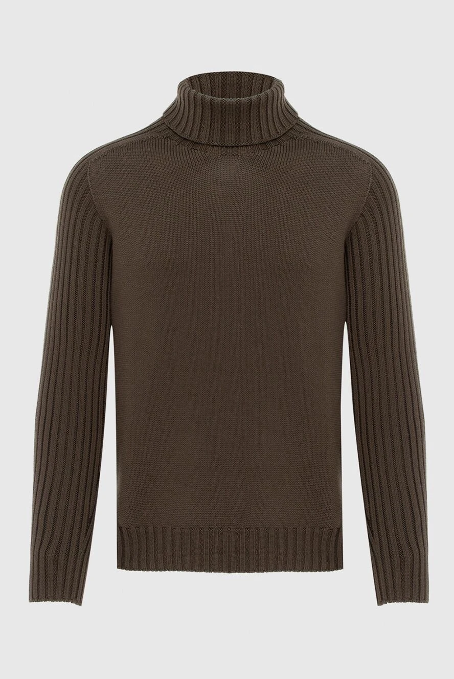 Gran Sasso man wool jumper green for men купить с ценами и фото 171293 - photo 1