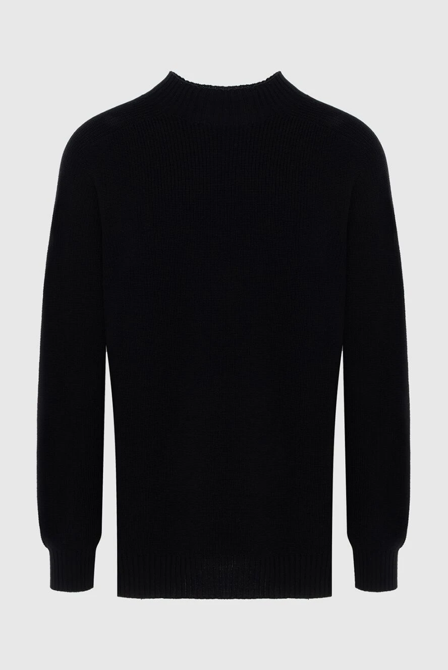 Gran Sasso man black wool jumper for men купить с ценами и фото 171305 - photo 1