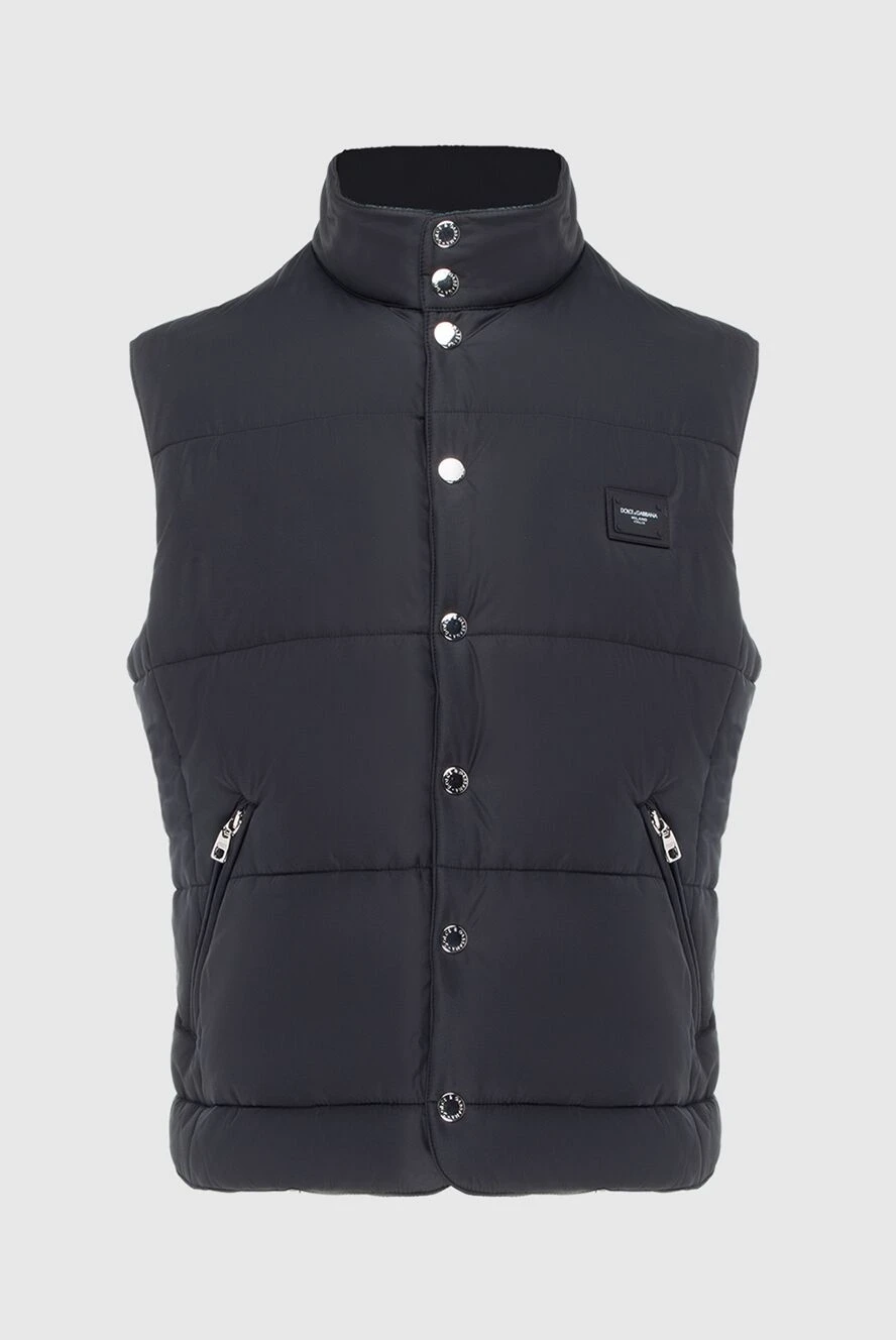 Dolce & Gabbana man vest black for men купить с ценами и фото 171470 - photo 1