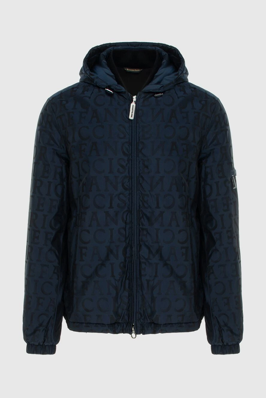 Stefano Ricci men's blue polyamide jacket 171479 - photo 1