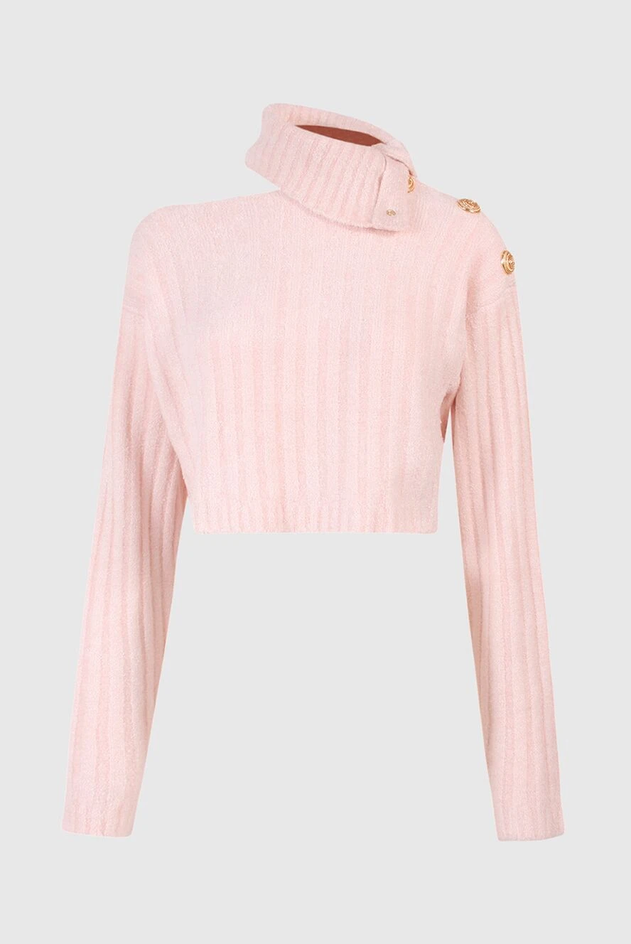 Balmain woman jumper pink for woman купить с ценами и фото 171528 - photo 1